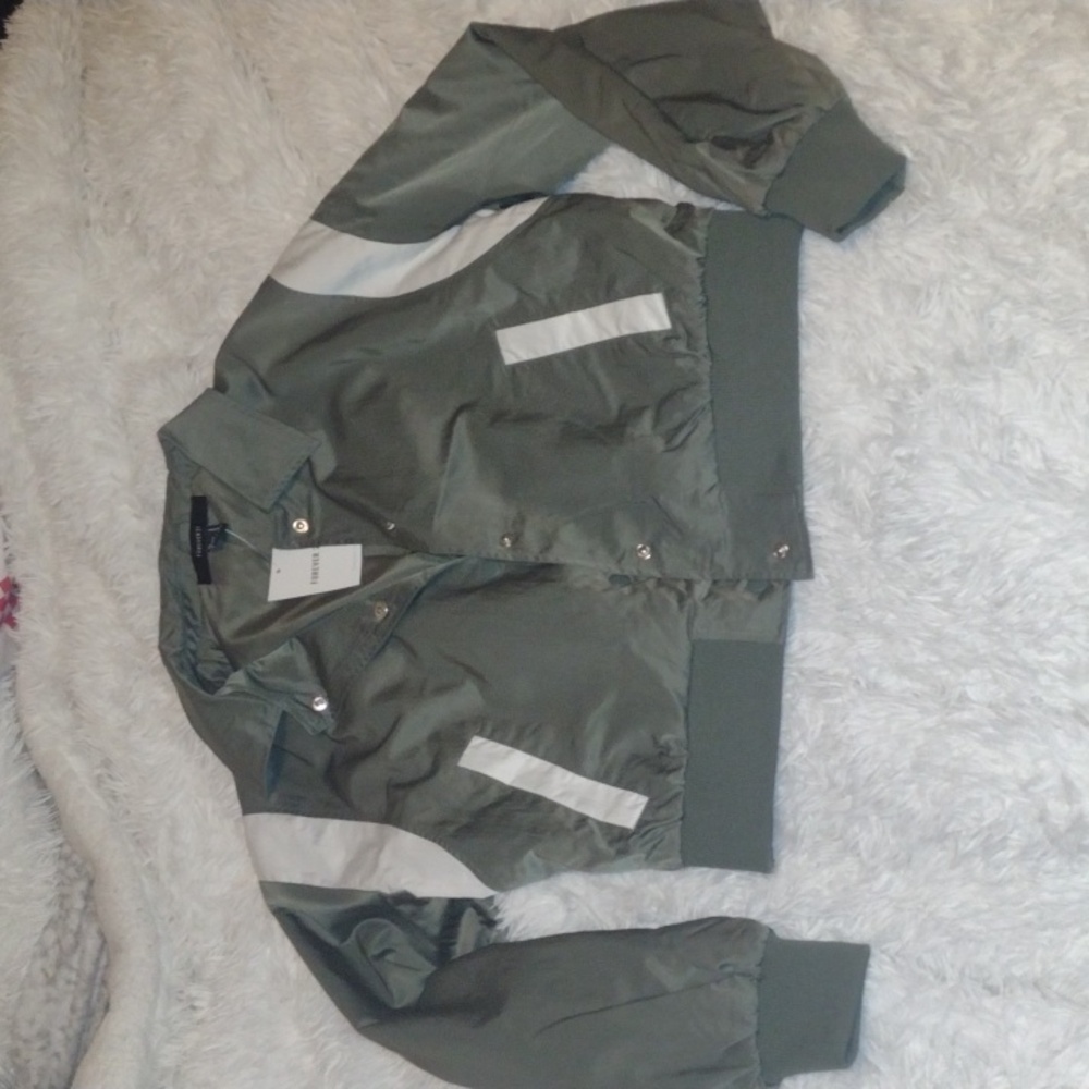 Forever 21 Bomber Windbreaker